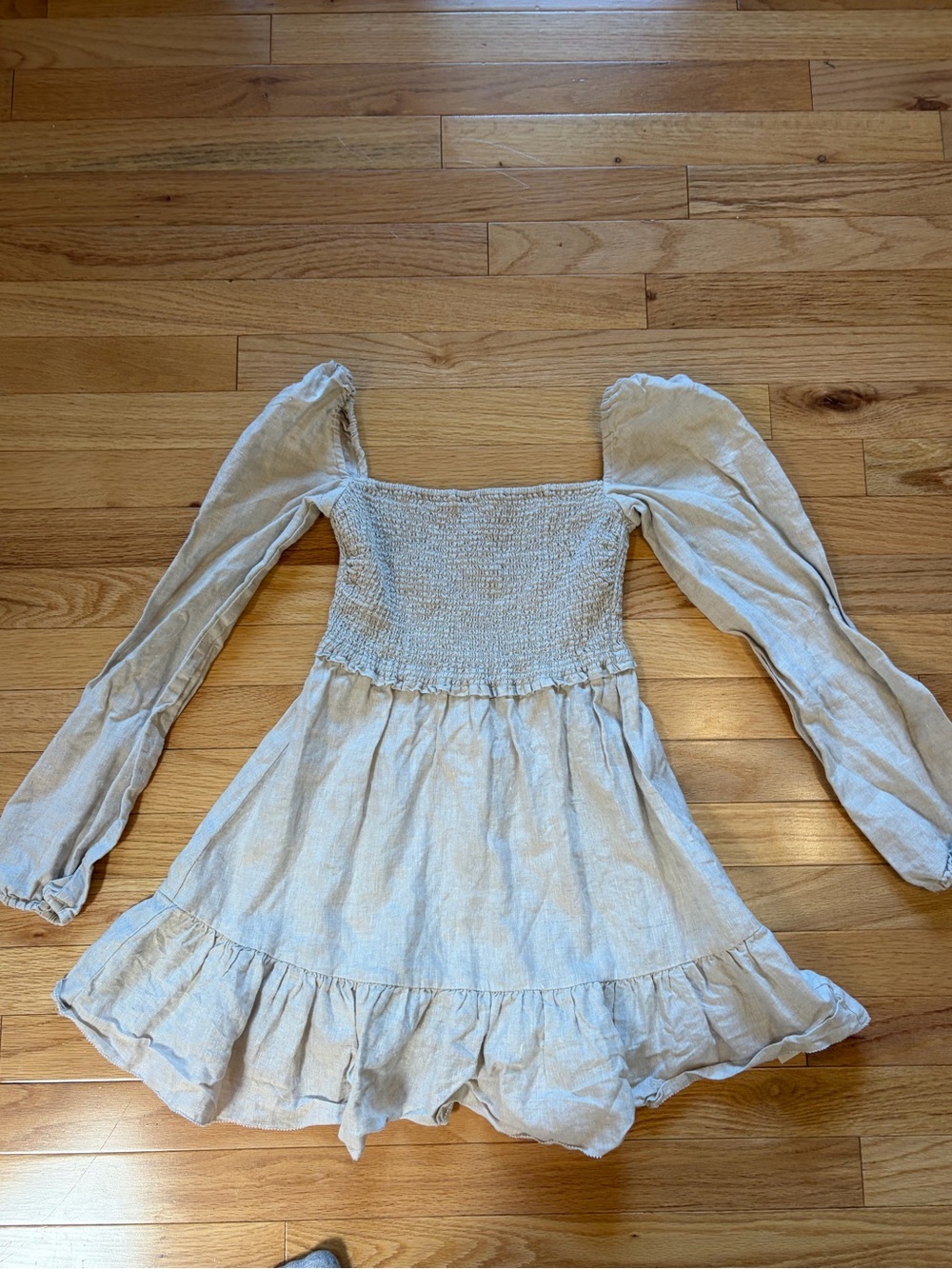 Wilfred linen tempest dress